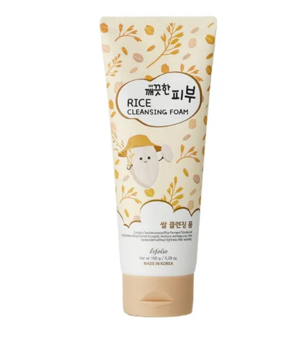 Esfolio Rice Cleansing Foam ♡