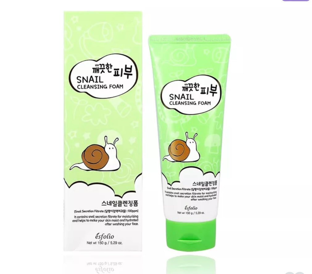 Esfolio Snail Cleansing Foam ♡