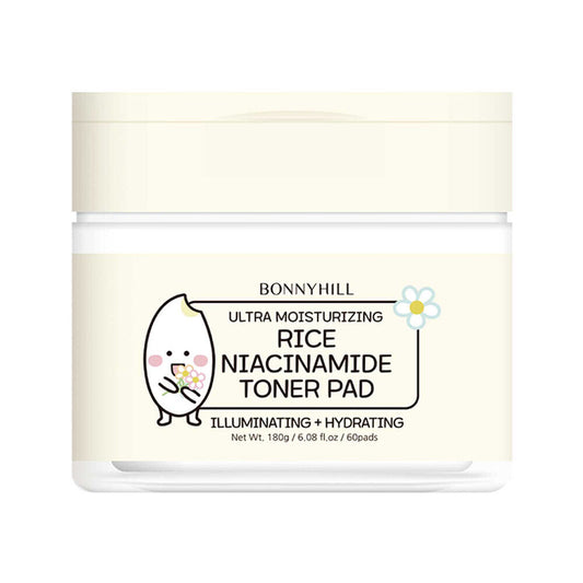 Bonny Hill Rice Niacinamide Toner Pads ♡